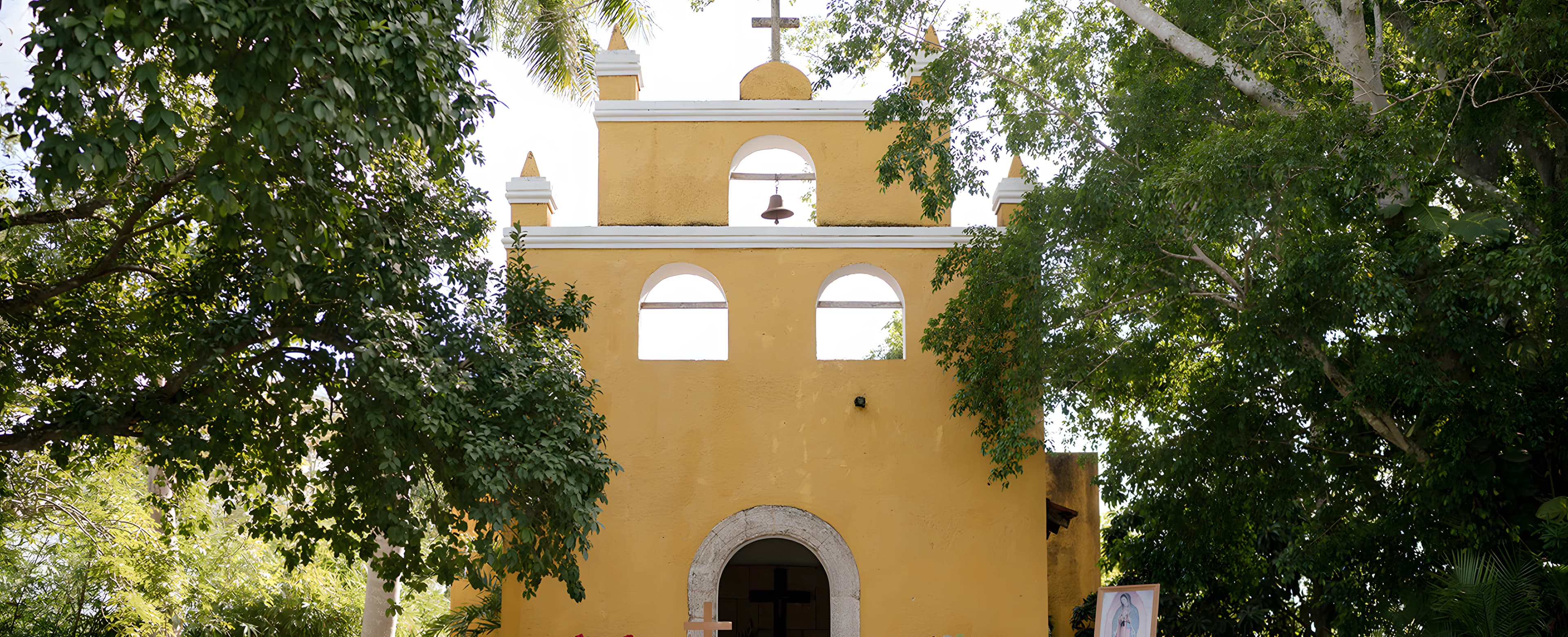 Chapel Garden at Hacienda Chuntuac