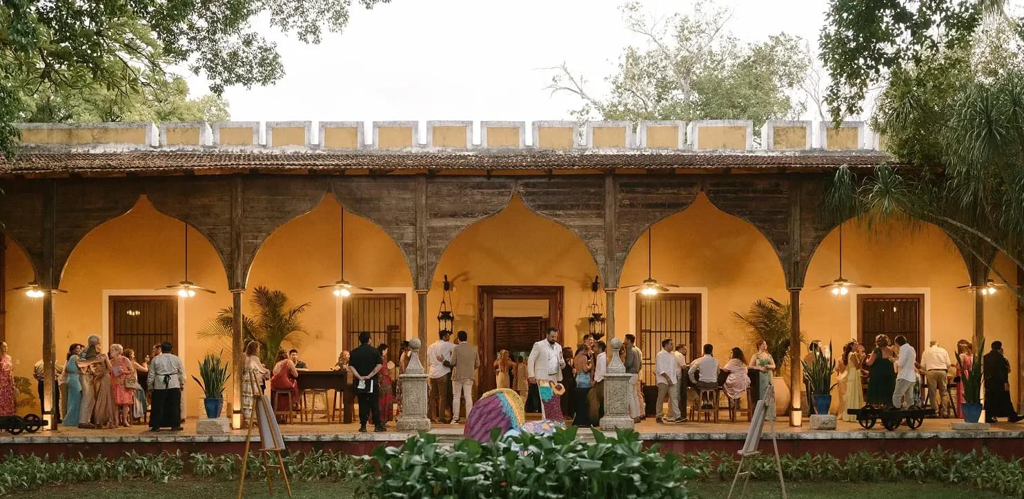 Moorish Terrace at Hacienda Chuntuac