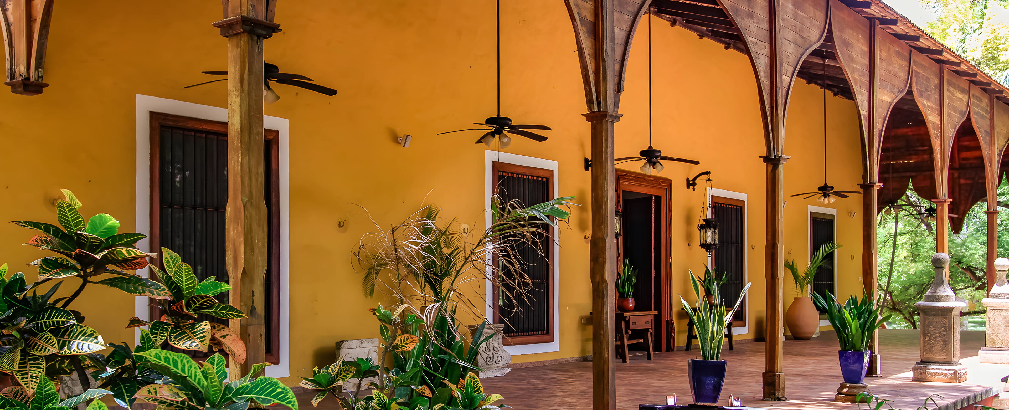 Moorish Terrace at Hacienda Chuntuac
